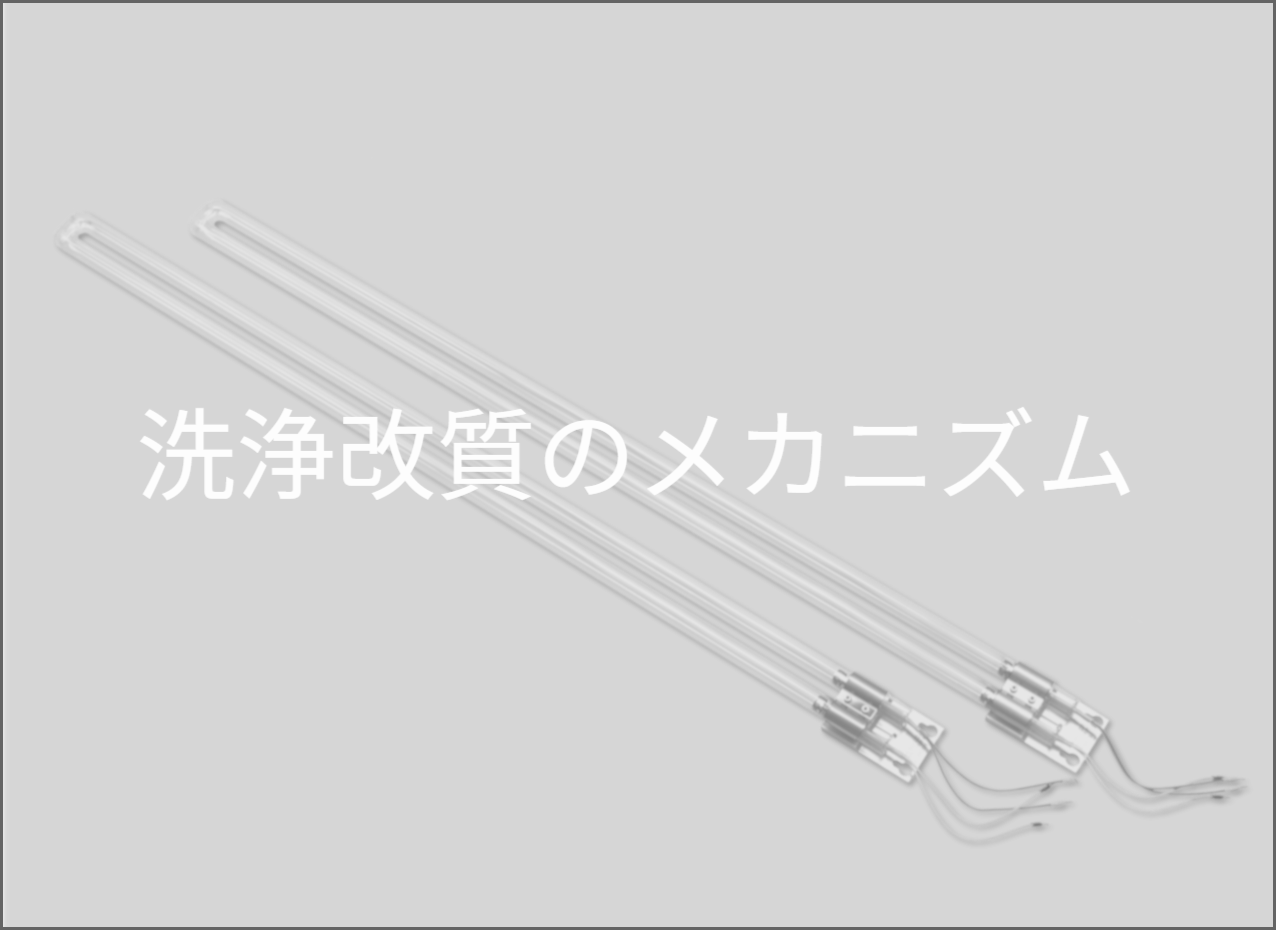 洗浄改質のメカニズム